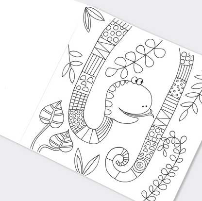 JUNGLE ANIMALS COLOURING BOOK | RACHEL ELLEN