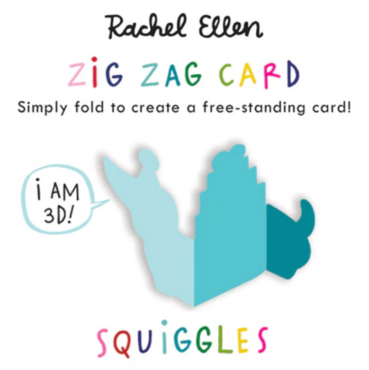 SQUIGGLES - BABY GIRL NEW BABY CARD | RACHEL ELLEN