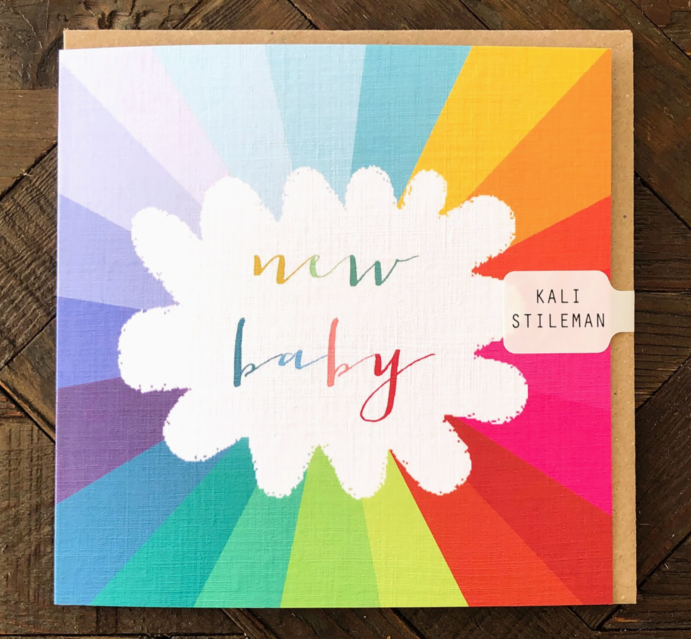 COLOURFUL NEW BABY CARD | KALI STILEMAN