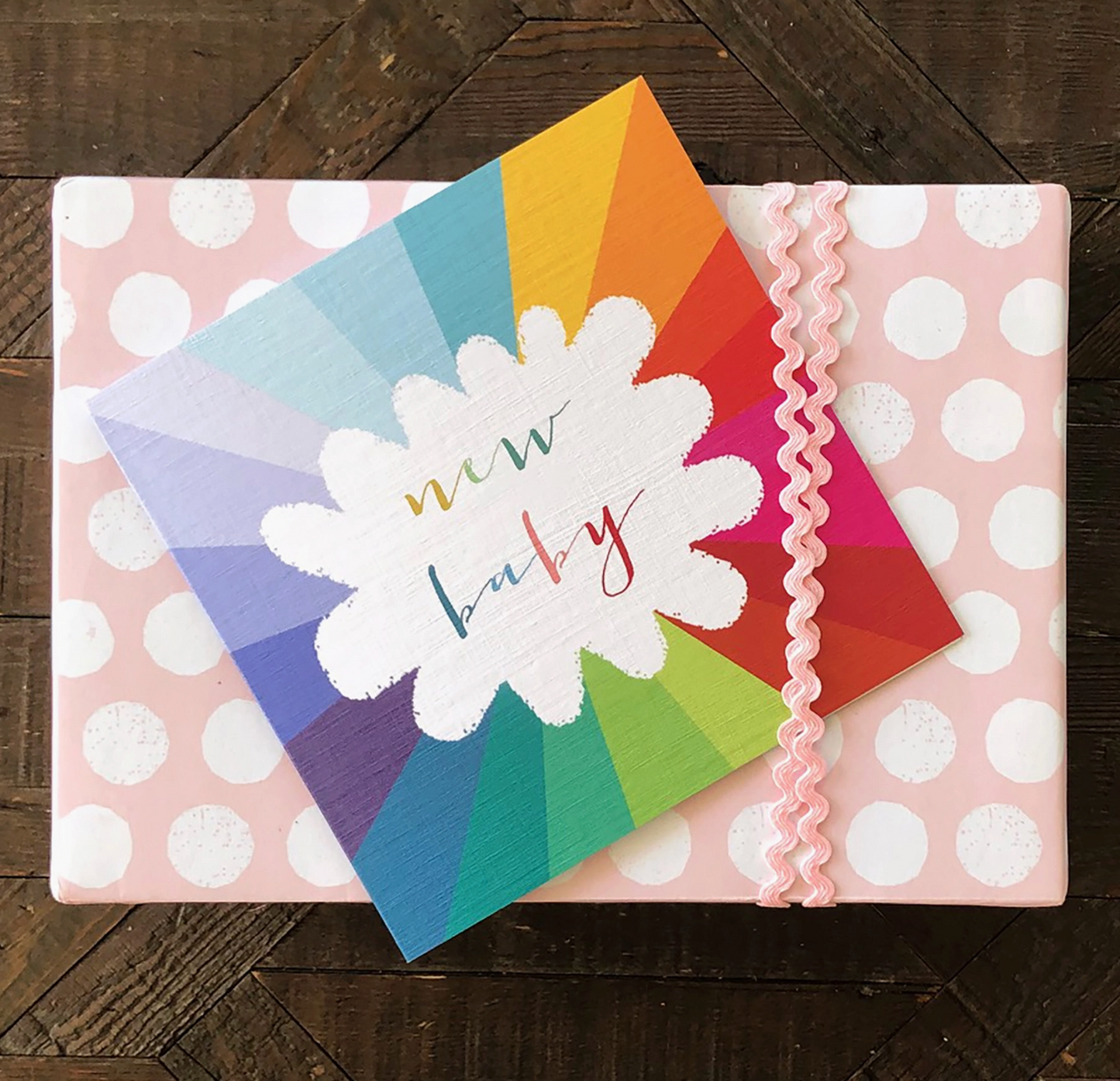 COLOURFUL NEW BABY CARD | KALI STILEMAN
