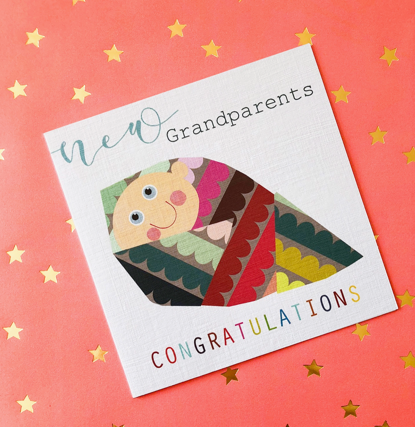 NEW GRANDPARENTS BABY CARD | KALI STILEMAN