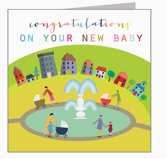 NEW BABY CONGRATULATIONS CARD | KALI STILEMAN