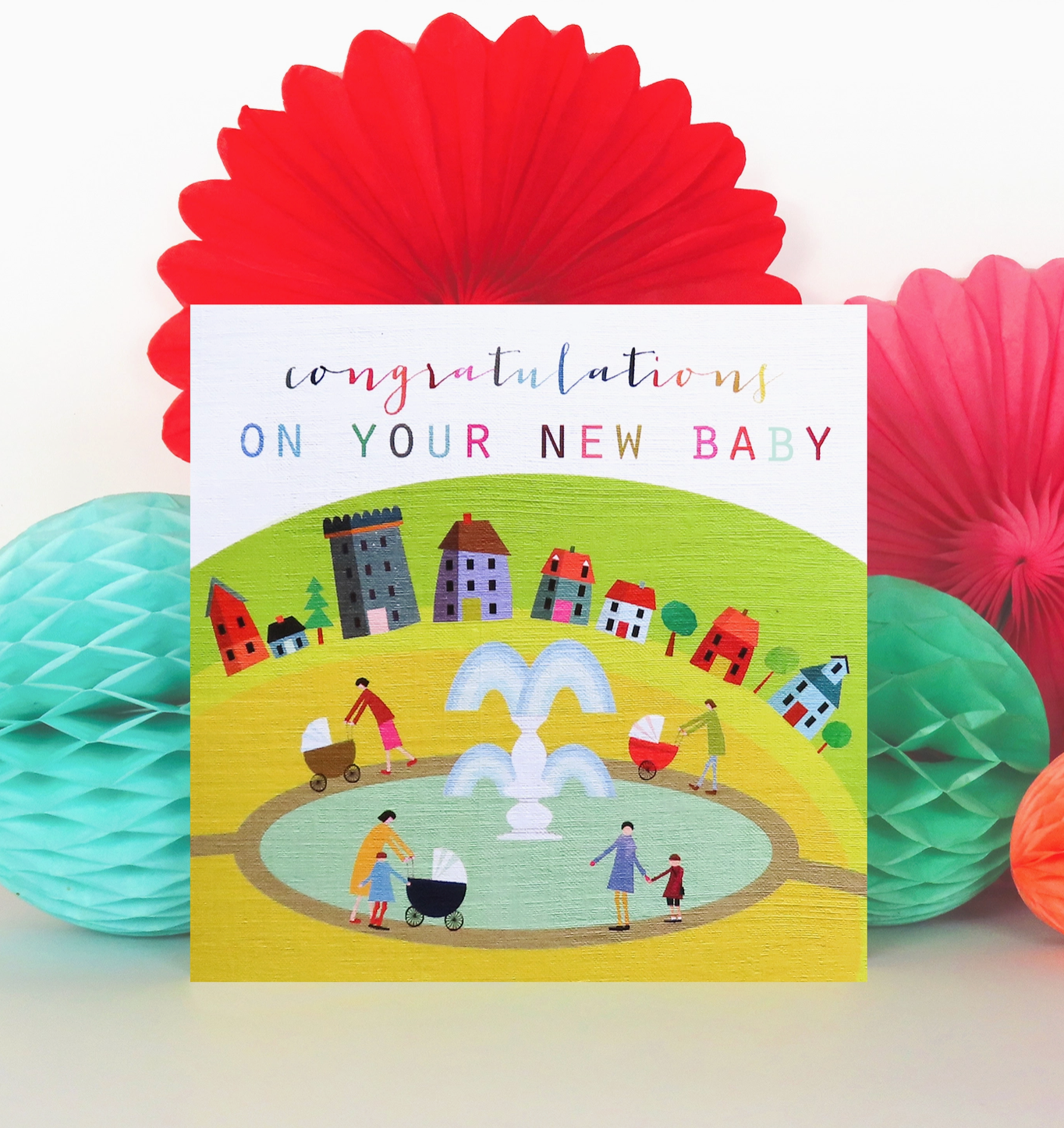 NEW BABY CONGRATULATIONS CARD | KALI STILEMAN