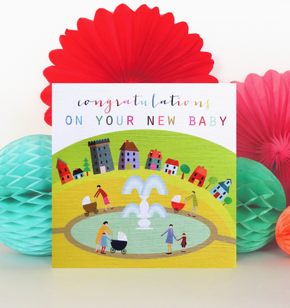 NEW BABY CONGRATULATIONS CARD | KALI STILEMAN