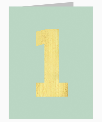 MINI GOLD FOILED ONE CARD - MINT | KALI STILEMAN