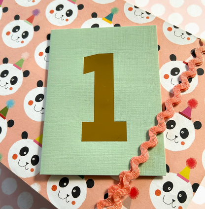 MINI GOLD FOILED ONE CARD - MINT | KALI STILEMAN