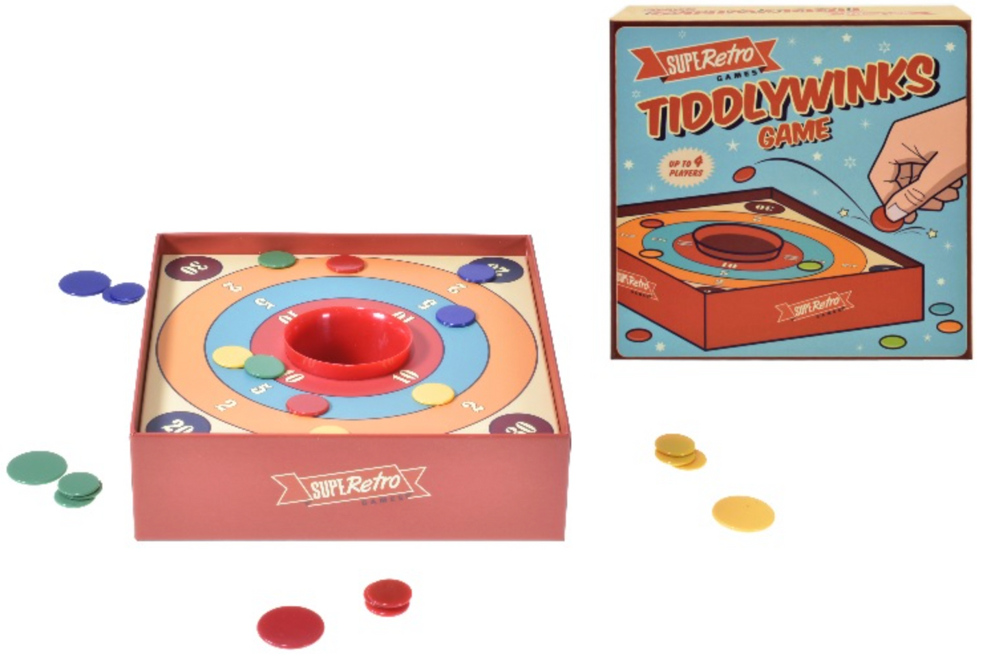 TIDDLY WINNKS GAME | SUPER RETRO GAMES