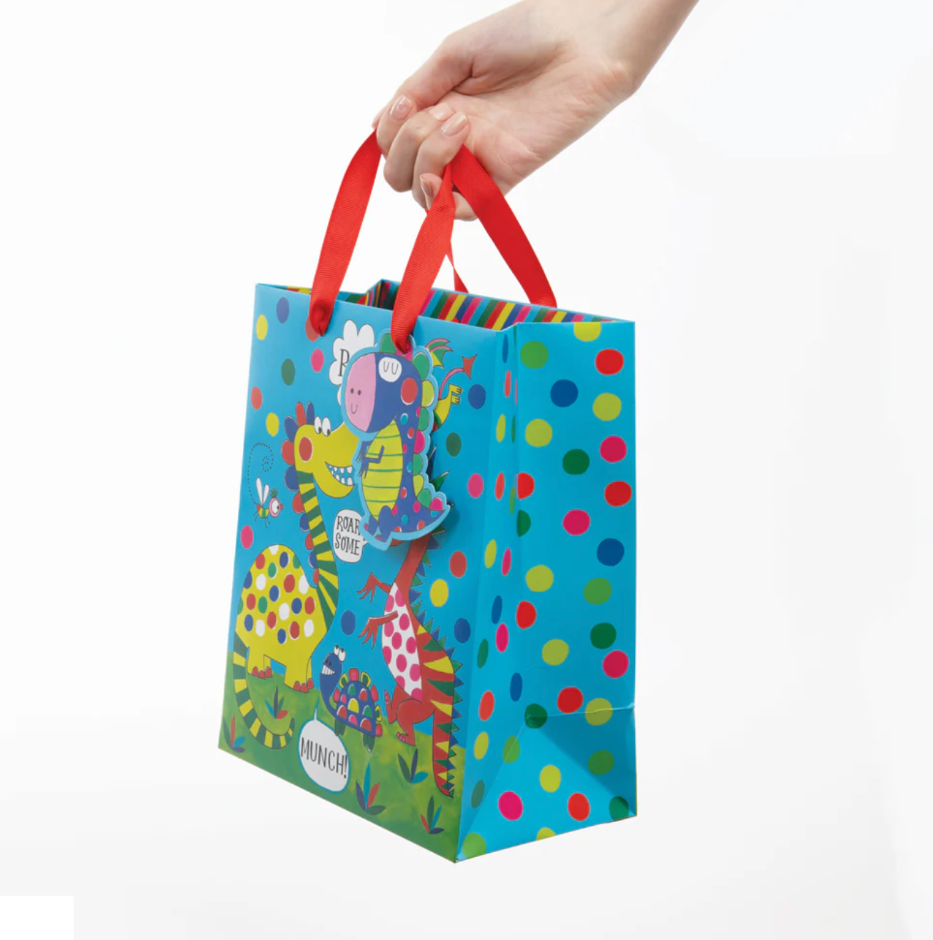 MEDIUM GIFT BAG - DINOSUAR | RACHEL ELLEN