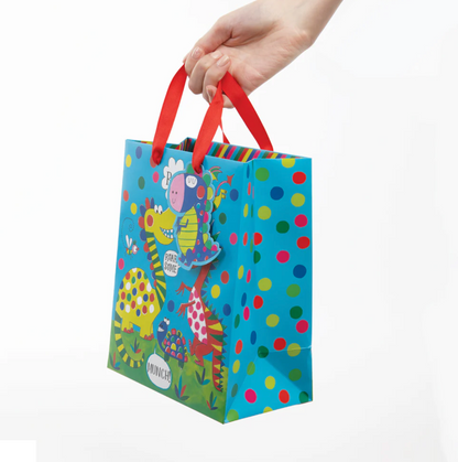 MEDIUM GIFT BAG - DINOSUAR | RACHEL ELLEN