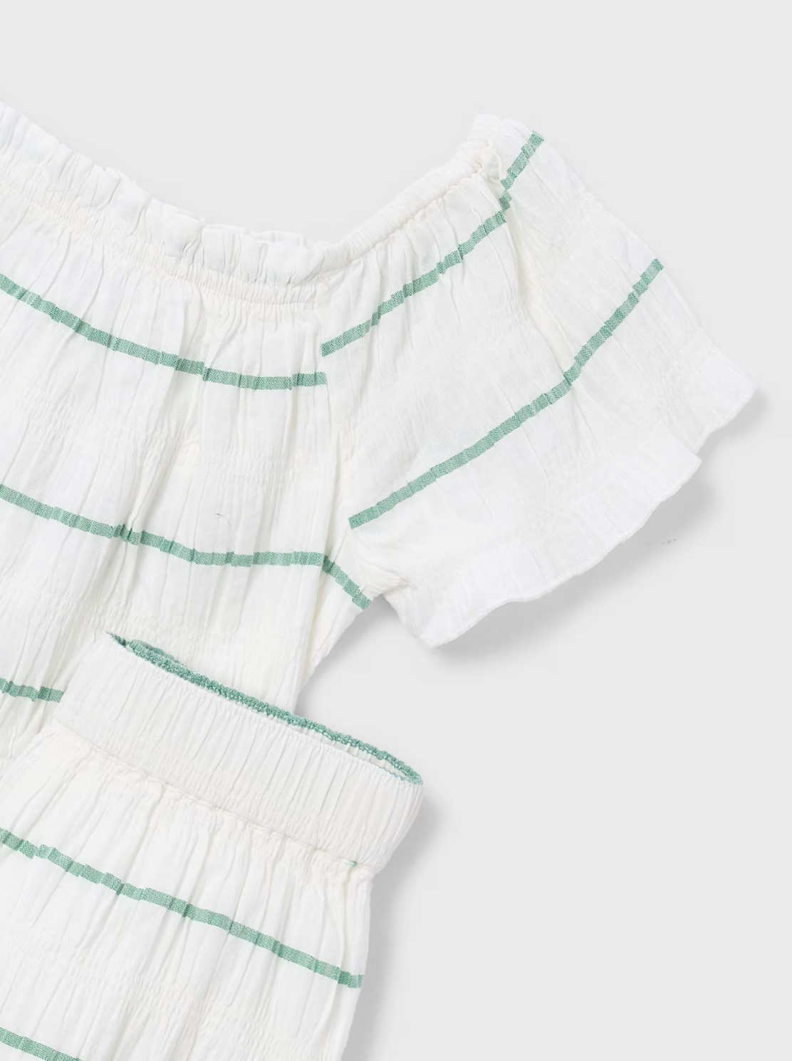 GIRLS STRIPE WIDE-LEG  TROUSER & TOP OUTFIT | MAYORAL