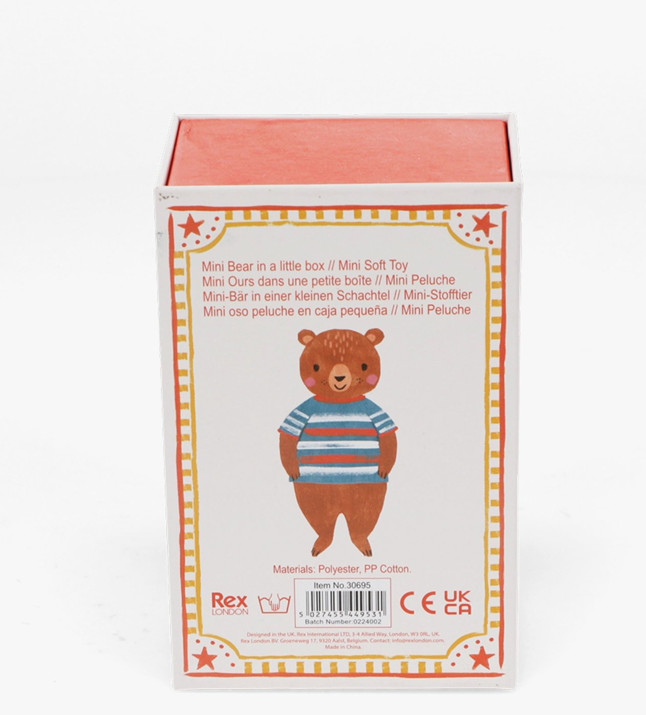 MINI BEAR IN A LITTLE BOX | REX LONDON