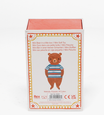 MINI BEAR IN A LITTLE BOX | REX LONDON