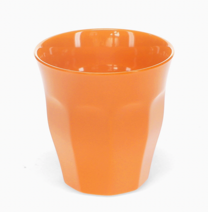 ORANGE MELAMINE CHILDREN'S BEAKERS | REX LONDON