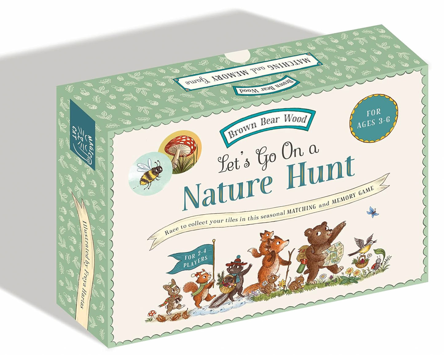 LET'S GO ON A NATURE HUNT: MATCHING & MEMORY GAME | MAGIC CAT