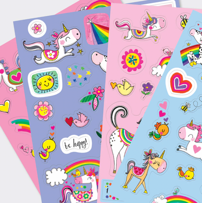 STICKER BOOK - UNICORNS & RAINBOWS | RACHEL ELLEN