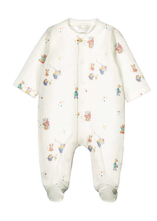 BABY MUSICAL ANIMALS PRINT SLEEPSUIT | MAYORAL