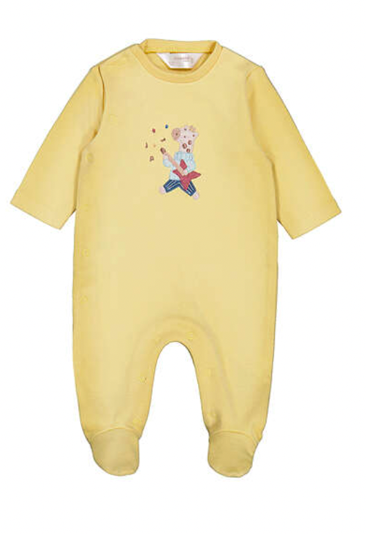 BABY ROCKING GIRAFFE PRINT SLEEPSUIT | MAYORAL