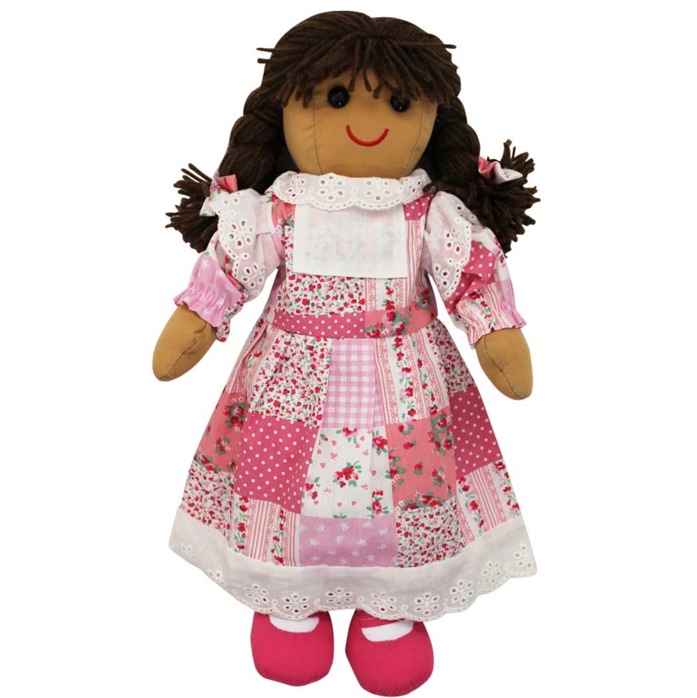 PINK PATCHWORK RAGDOLL | POWELL CRAFT