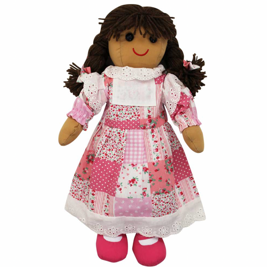 PINK PATCHWORK RAGDOLL | POWELL CRAFT