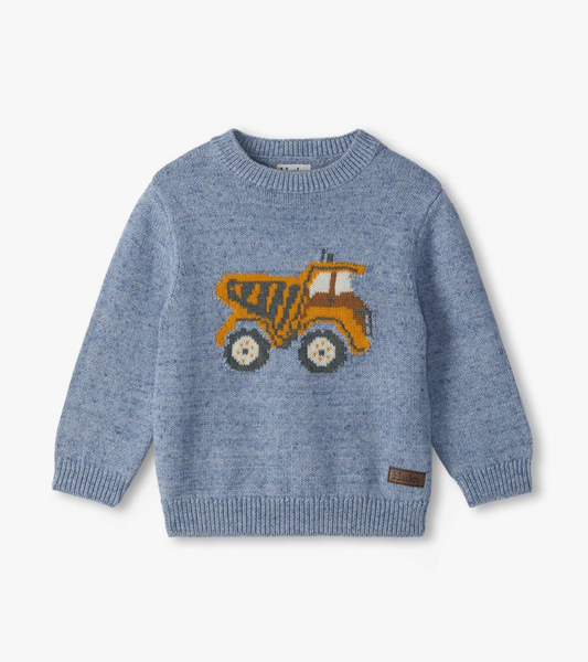 DUMP TRUCK CREW NECK SWEATER | HATLEY