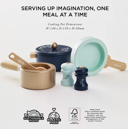 POTS & PANS KITCHEN ACCESSORIES | LE TOY VAN