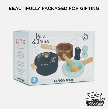 POTS & PANS KITCHEN ACCESSORIES | LE TOY VAN
