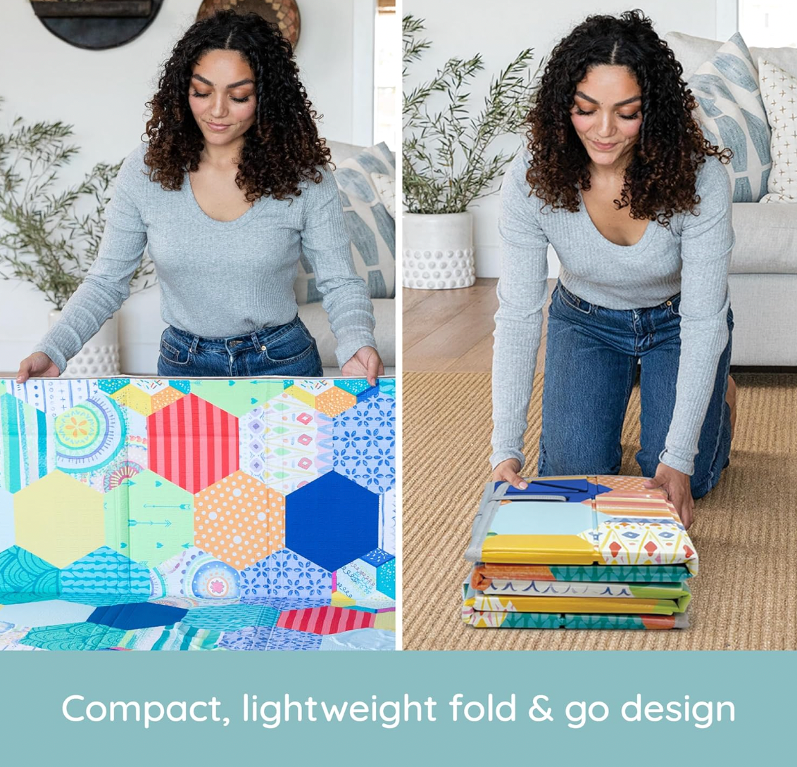 FOLDABLE SOFT FOAM MAT | INFANTINO