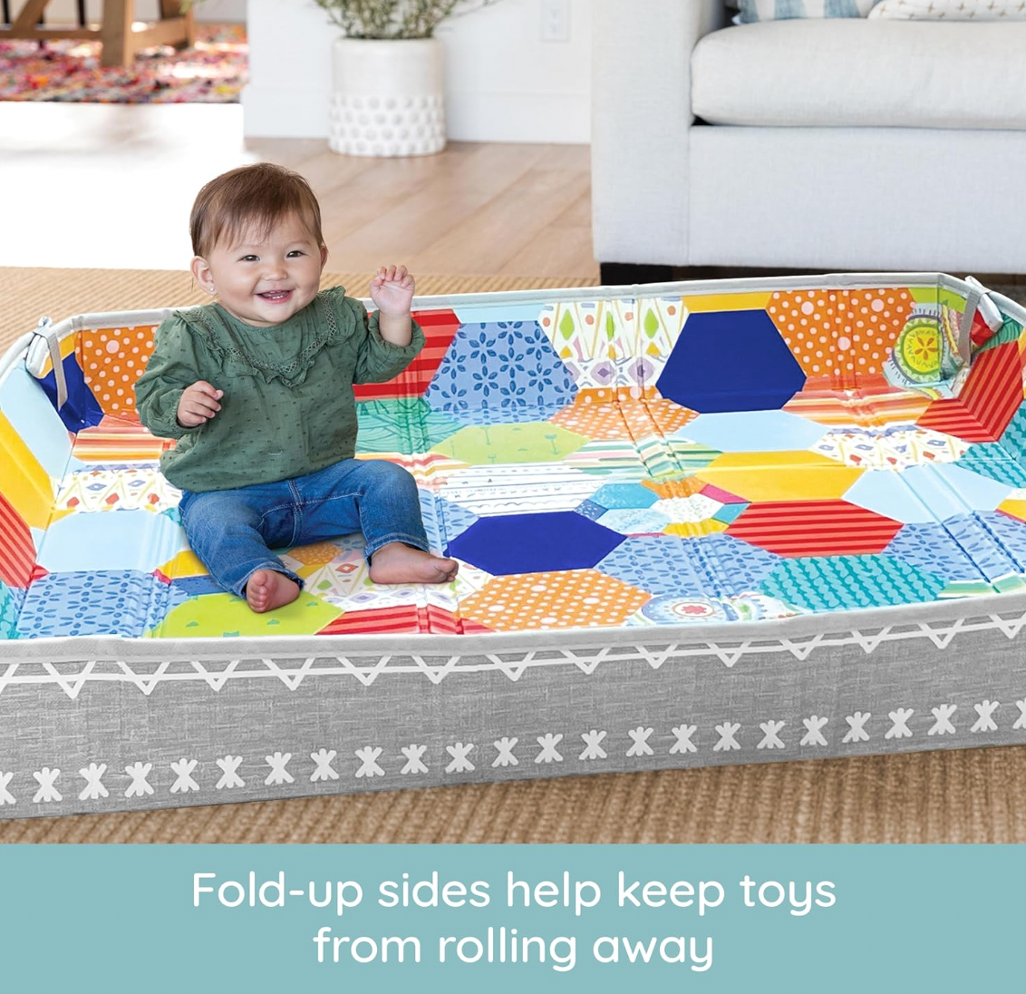 FOLDABLE SOFT FOAM MAT | INFANTINO