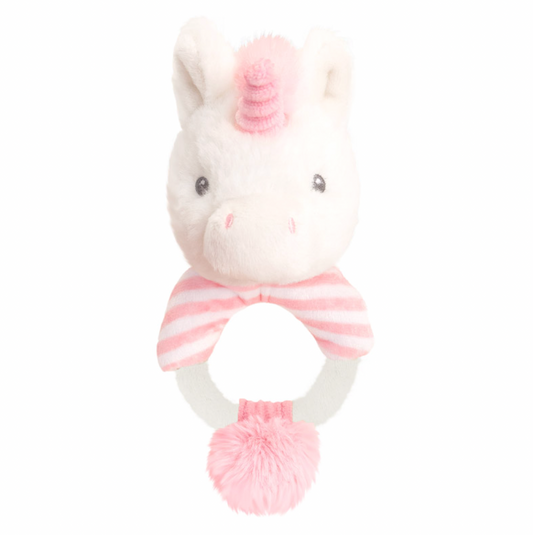 TWINKLE UNICORN BABY RATTLE | KEEL TOYS