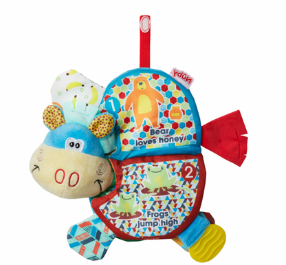 FLIP FLOP PONY TEETHER BOOK | NUBY