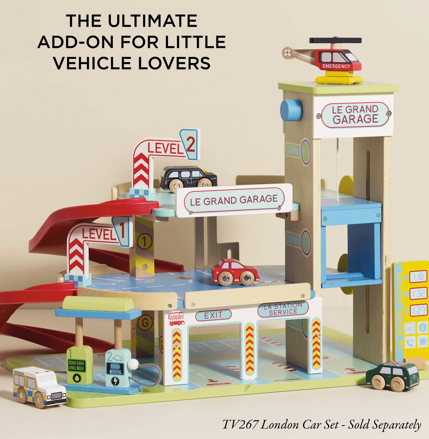 LE GRAND WOODEN GARAGE | LE TOY VAN
