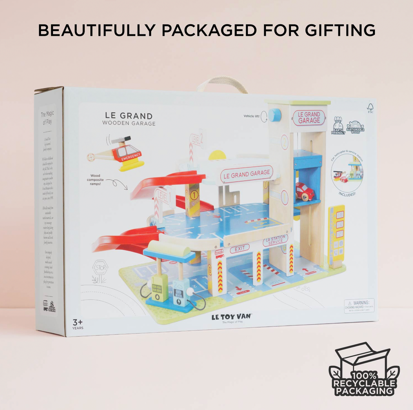 LE GRAND WOODEN GARAGE | LE TOY VAN