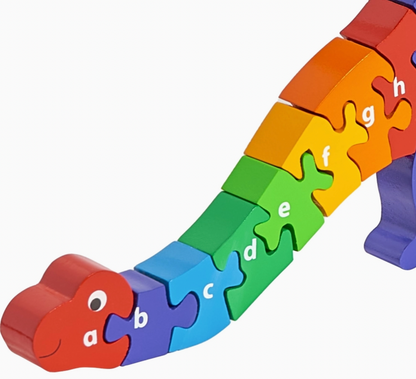 DINOSAUR A-Z ALPHABET PUZZLE | LANKA KADE