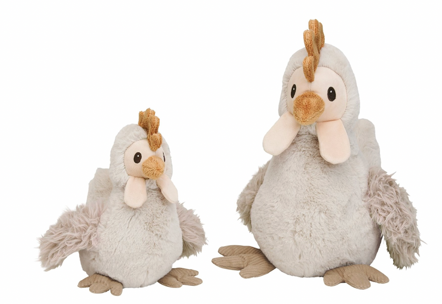 Size comparison — No. 1 (small) and larger size side by side on white; scale difference clearly visible