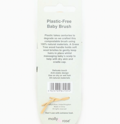 PLASTIC FREE BABY BRUSH | MOLLY & ROSE