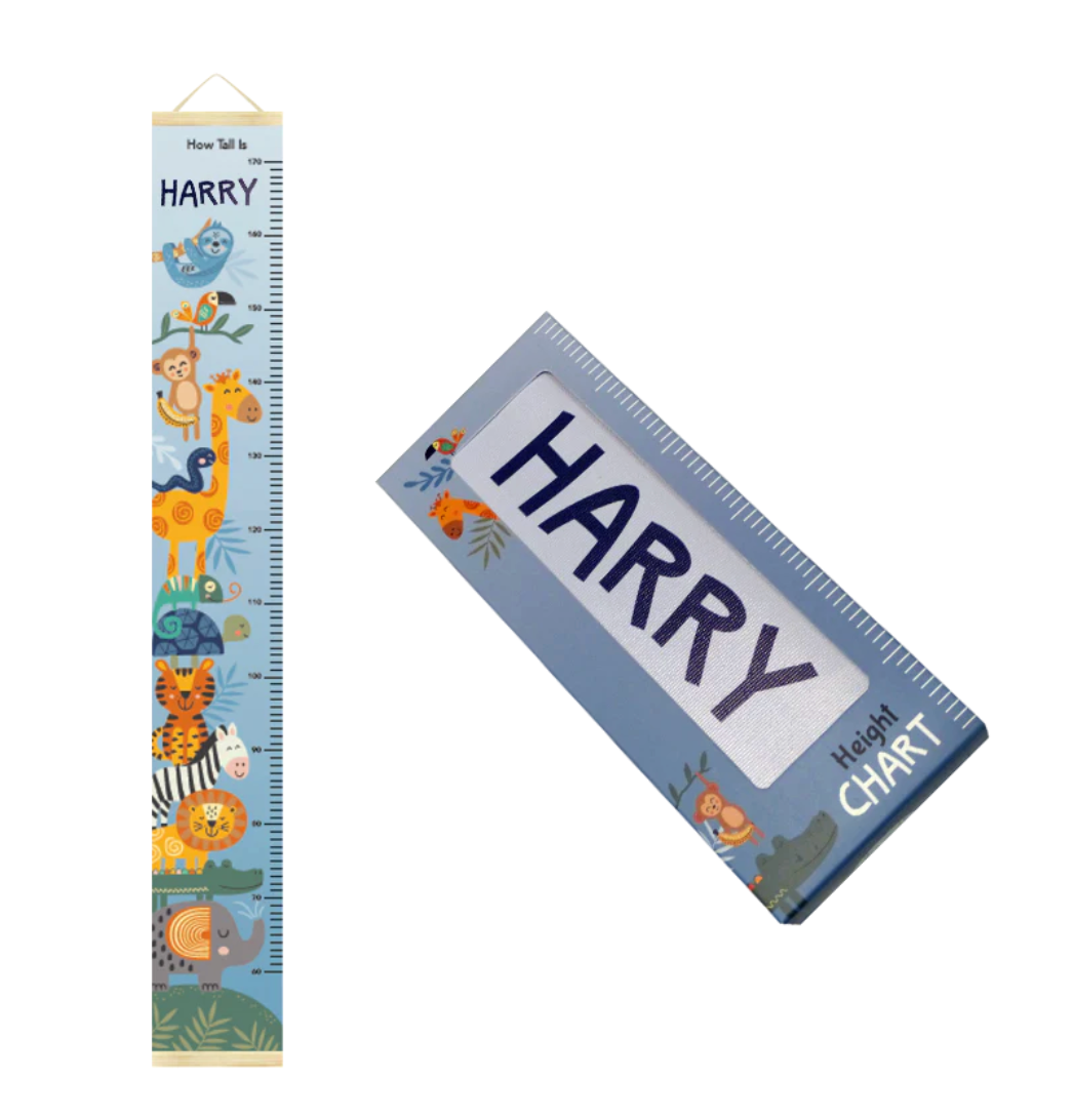 PERSONALISED HEIGHT CHARTS