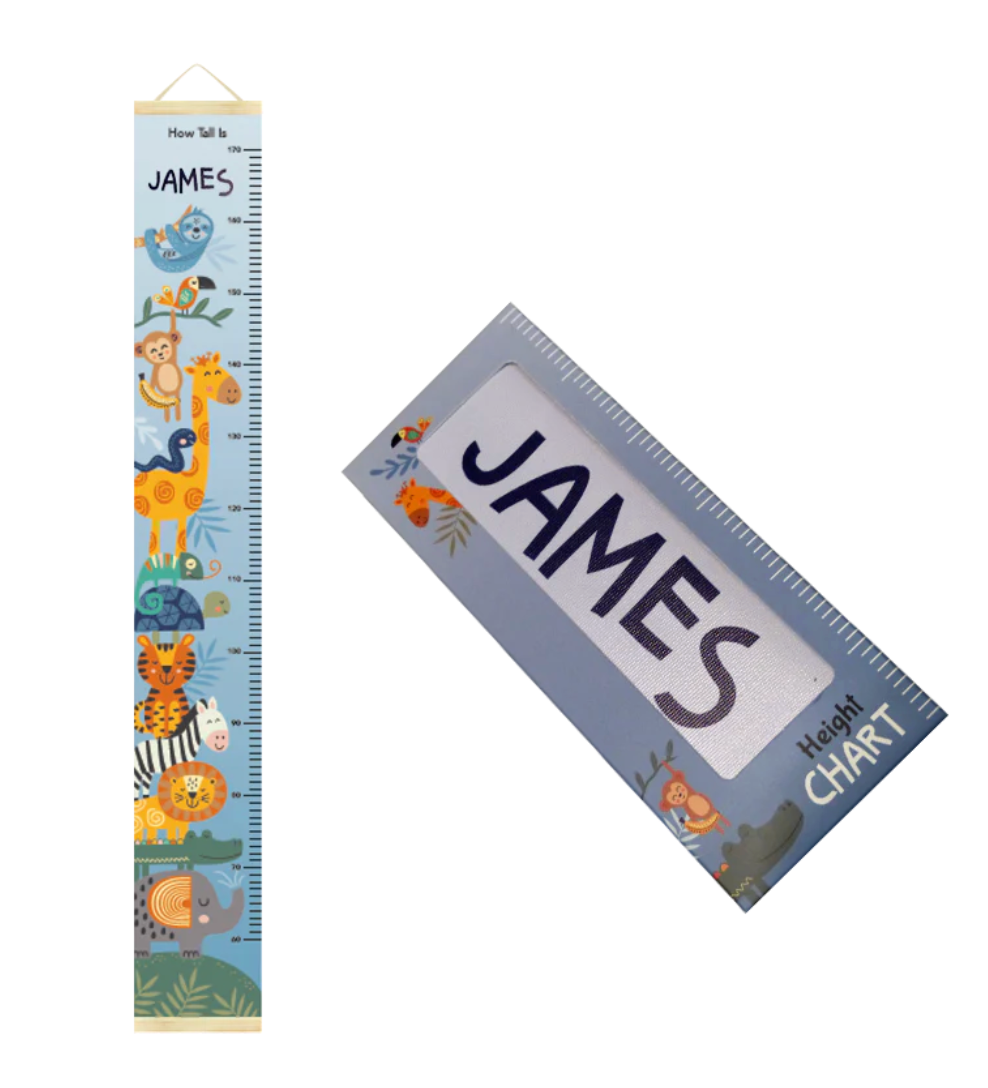 PERSONALISED HEIGHT CHARTS