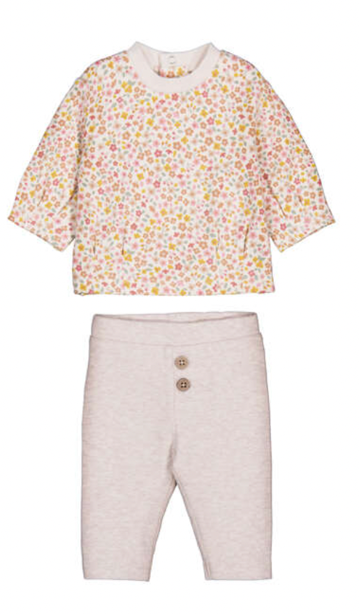 Mayoral Toddler Ditsy Flower Jumper and Leggings Set from Annabels of Cranbrook