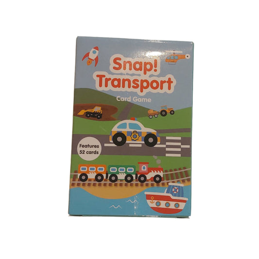 Children's educational toy packaging on a white background TRANSPORT SNAP | BIGJIGS