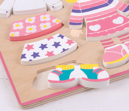 WOODEN DRESS UP PUZZLE | BIGJIGS